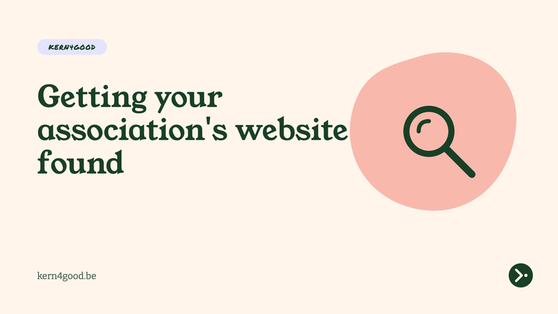 Getting your association's website found