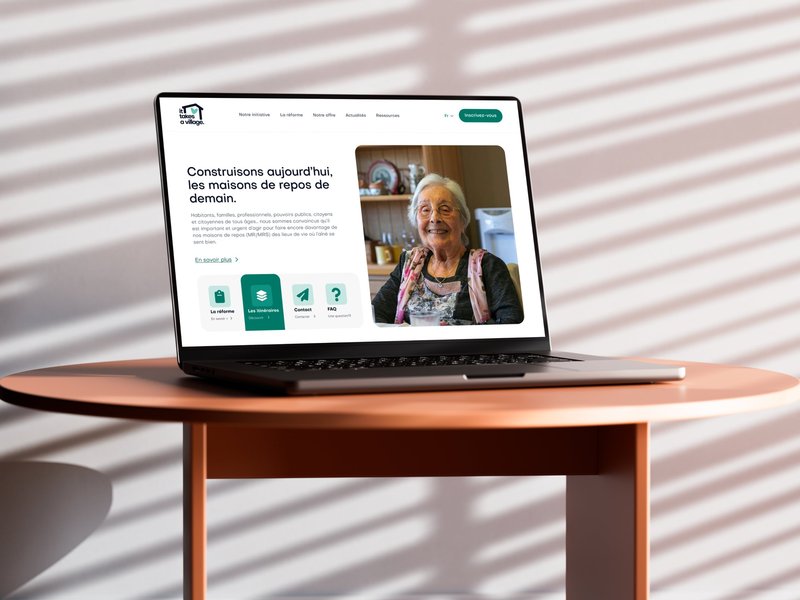 Site web de It takes a village (Fondation Roi Baudouin)