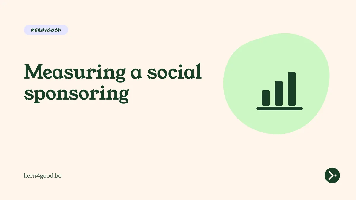 Measuring a social sponsoring