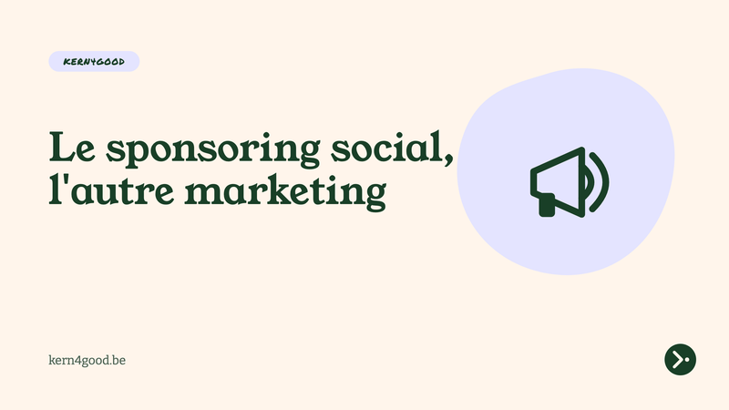 Le sponsoring social, l'autre marketing